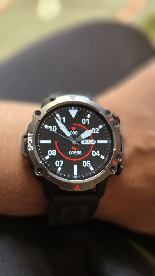 FastX Armour pro Super Amoled Smart Watch Bluetooth Calling Fitness